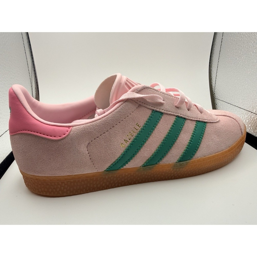 Adidas Kids Gazelle Shoes (GS) Pink Green JP7128 Sz 7